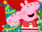 שפּיל Jigsaw Puzzle: Peppa Pig Christmas Preparation ליּפש ַיירֿפ ןיילנָא  אָנליין