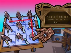 שפּיל Steampunk Merge To Battle אָנליין