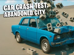 שפּיל Car Crash Test Abandoned City אָנליין