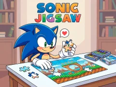 שפּיל Sonic Jigsaw אָנליין