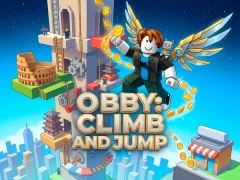 שפּיל Obby: Climb and Jump אָנליין