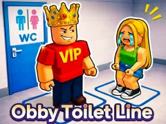 שפּיל Obby Toilet Line אָנליין