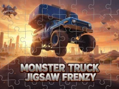 שפּיל Monster Truck Jigsaw Frenzy אָנליין