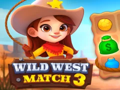 שפּיל Wild West Match 3 אָנליין