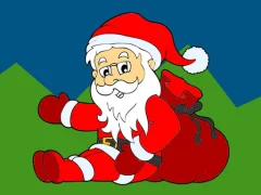 שפּיל Santa Claus Coloring Book אָנליין