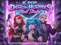 שפּיל K Pop Demon Hunters Nail Studio אָנליין
