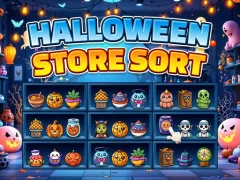 שפּיל Halloween Store Sort אָנליין