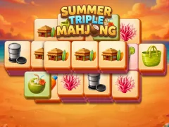 שפּיל Summer Triple Mahjong אָנליין