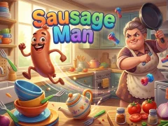 שפּיל Sausage Man אָנליין