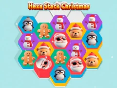 שפּיל Hexa Stack Christmas אָנליין