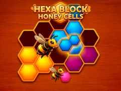 שפּיל Hexa Block: Honey Cells אָנליין