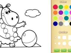 שפּיל Baby Farm Animals Coloring Book for Kids אָנליין