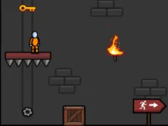 שפּיל One Level Stickman Jailbreak אָנליין