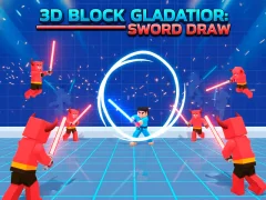 שפּיל 3D Block Gladiator: Sword Draw אָנליין