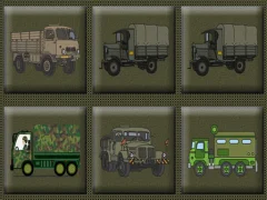 שפּיל Army Trucks Memory אָנליין