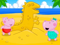 שפּיל Hippo Beach Adventures אָנליין