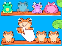 שפּיל Sorting frogs אָנליין