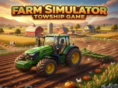 שפּיל Farm Simulator Township Game אָנליין