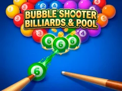 שפּיל Bubble Shooter Billiards & Pool אָנליין