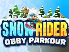 שפּיל Snow Rider Obby Parkour אָנליין
