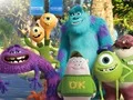 שפּיל Monsters University Tic-Tac-Throw אָנליין