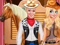 שפּיל Frozen Couple Cowboy Style אָנליין
