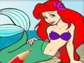 שפּיל Princess Mermaid Coloring Game אָנליין