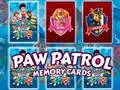 שפּיל Paw Patrol Memory Cards אָנליין