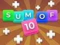 שפּיל Sum Of 10: Merge Number Tiles אָנליין
