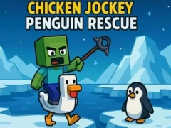 שפּיל Chicken Jockey: Penguin Rescue אָנליין