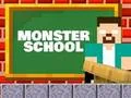 שפּיל Monster School: Roller Coaster & Parkour אָנליין