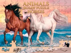 שפּיל Animals Jigsaw Puzzle Horses אָנליין