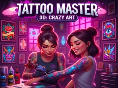 שפּיל Tattoo Master 3D: Crazy Art אָנליין