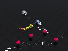 שפּיל Pixel Car vs Cops 2020 אָנליין