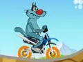 שפּיל Oggy And The Cockroaches Bike אָנליין
