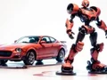 שפּיל Coloring Book: Robot And Car אָנליין