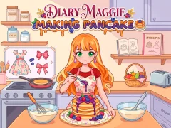 שפּיל Diary Maggie Making Pancake אָנליין