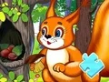 שפּיל Jigsaw Puzzle: Squirrel Hide Food אָנליין