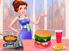 שפּיל Dede Burger Fun אָנליין