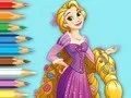 שפּיל Coloring Book: Princess Rapunzel אָנליין