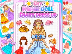 שפּיל Diy Paper Doll Diary Dress Up אָנליין