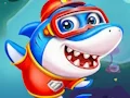 שפּיל Little Panda Shark Family אָנליין