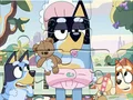 שפּיל Jigsaw Puzzle: Bluey Play Time אָנליין