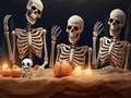 שפּיל Halloween Skeleton Colony Escape אָנליין