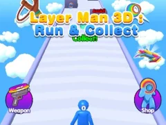 שפּיל Layer Man 3d Run Collect אָנליין
