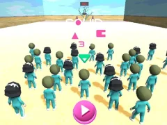 שפּיל Squid Game Race 3d אָנליין