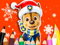 שפּיל Coloring Book: PAW Patrol Christmas אָנליין