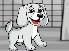 שפּיל Rescue the White Puppy from Cage אָנליין