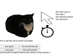 שפּיל Spinning Cat Clicker אָנליין