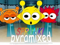 שפּיל Sprunki Pyramixed: Squid Game אָנליין